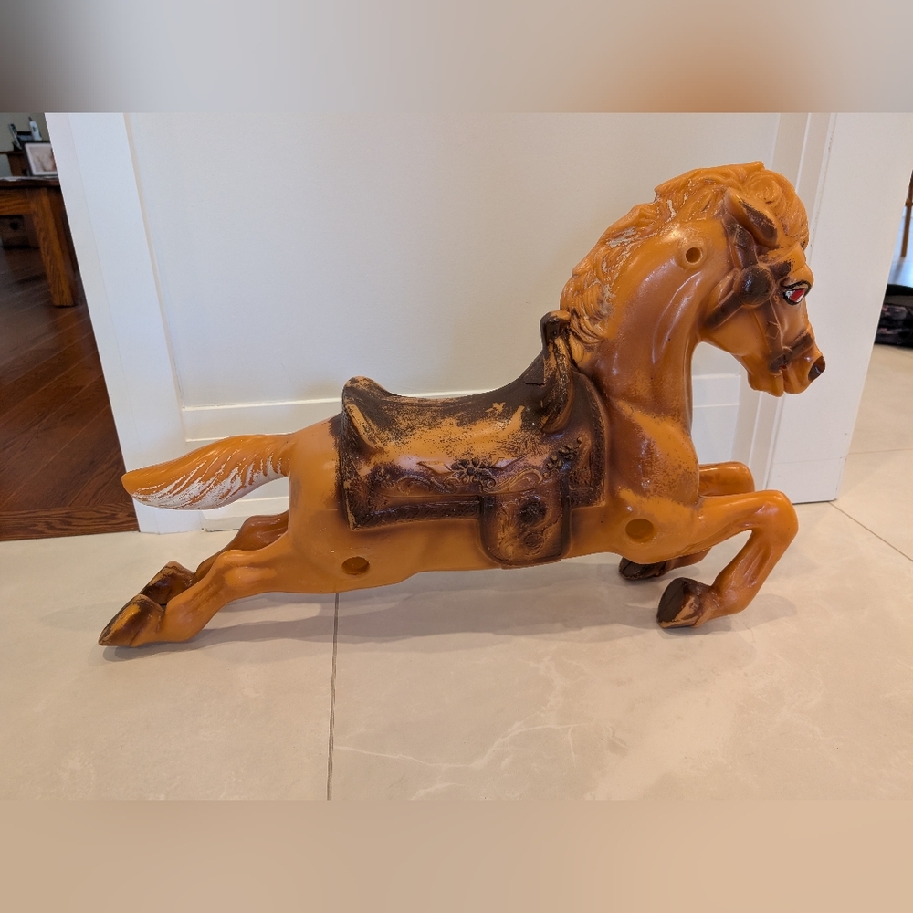 Vintage Plastic Rocking Horse - Picture 5 of 10